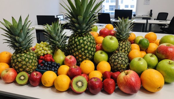 Fruits frais au bureau : un succès assuré à lyon !